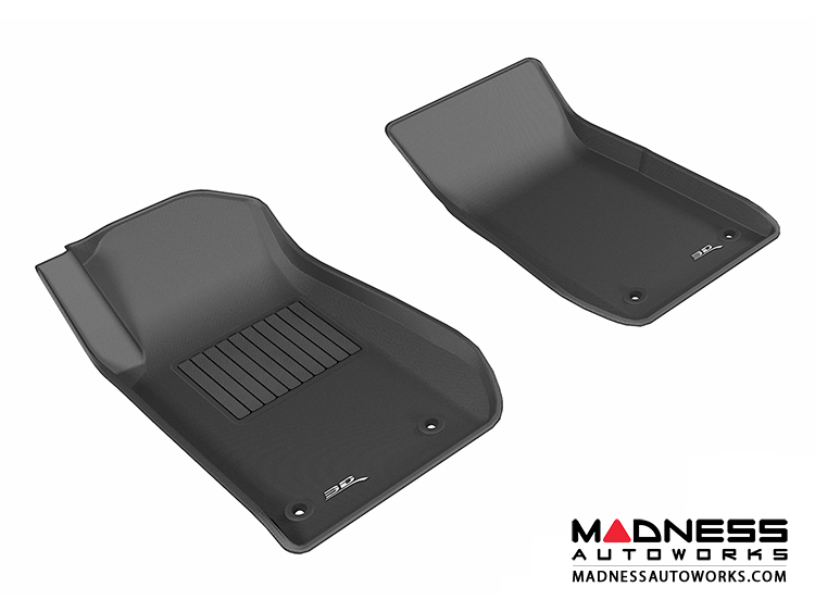Chevrolet SS Floor Mats (Set of 2) - Front - Black by 3D MAXpider (2013-)